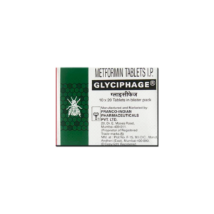 글리시파지 500 (메트포르민 Metformin Hydrochloride 500mg)