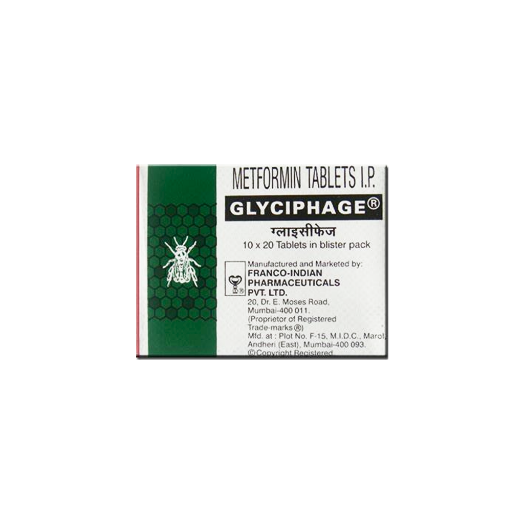 글리시파지 500 (메트포르민 Metformin Hydrochloride 500mg)