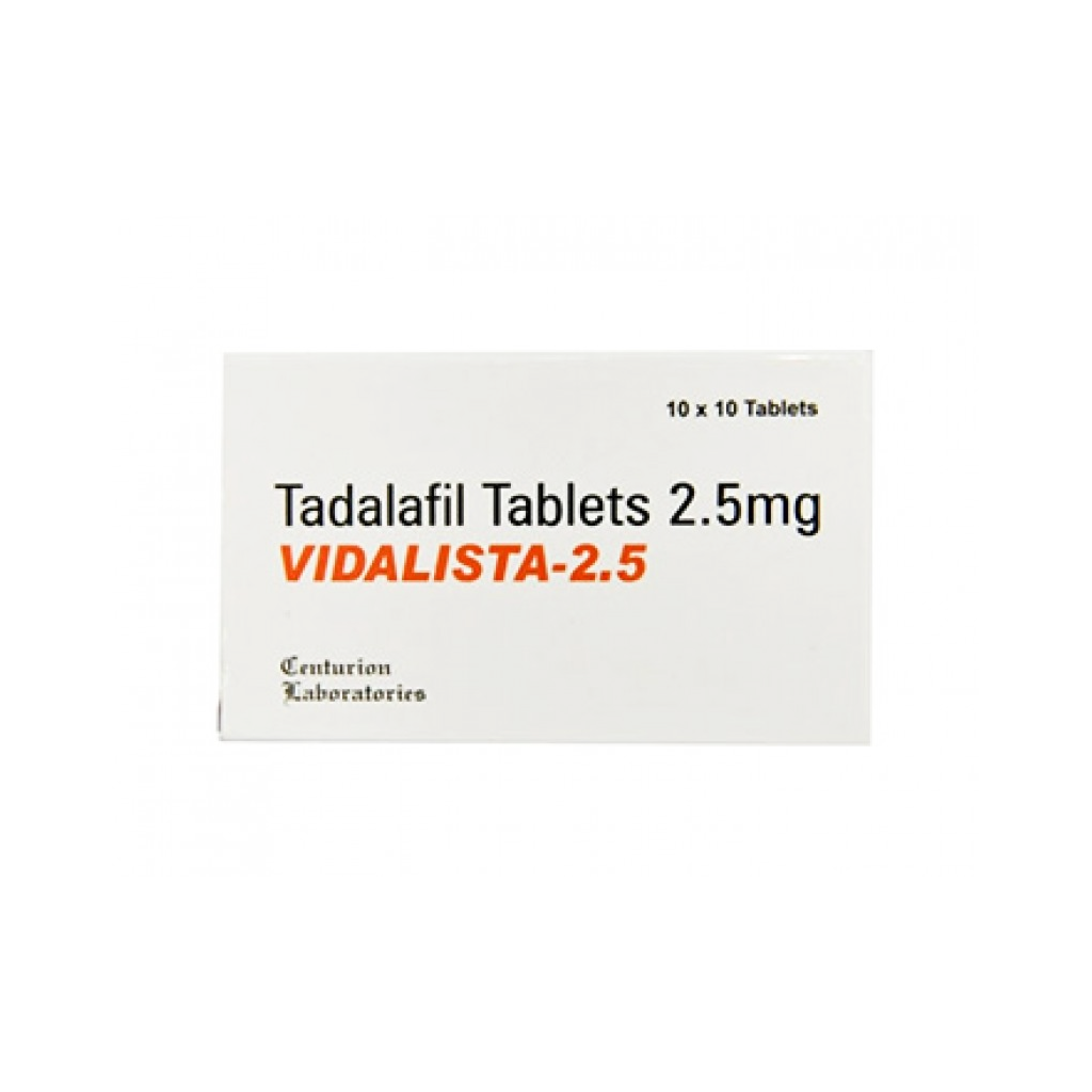 비달리스타 2.5 ( 타다라필 Tadalafil 2.5mg )