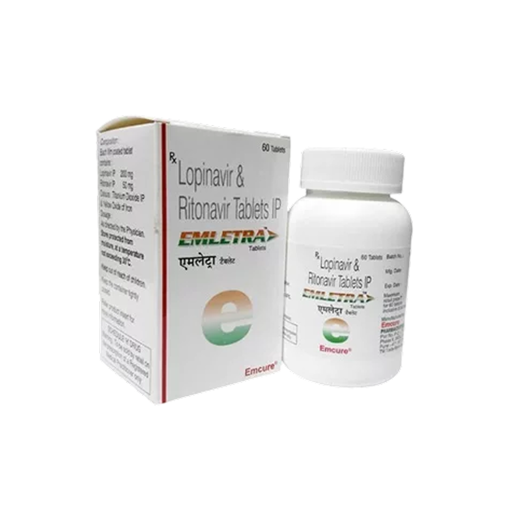 에믈레트라 ( 로피나비어 + 리토나비르 Lopinavir + Ritonavir 200mg + 50mg )