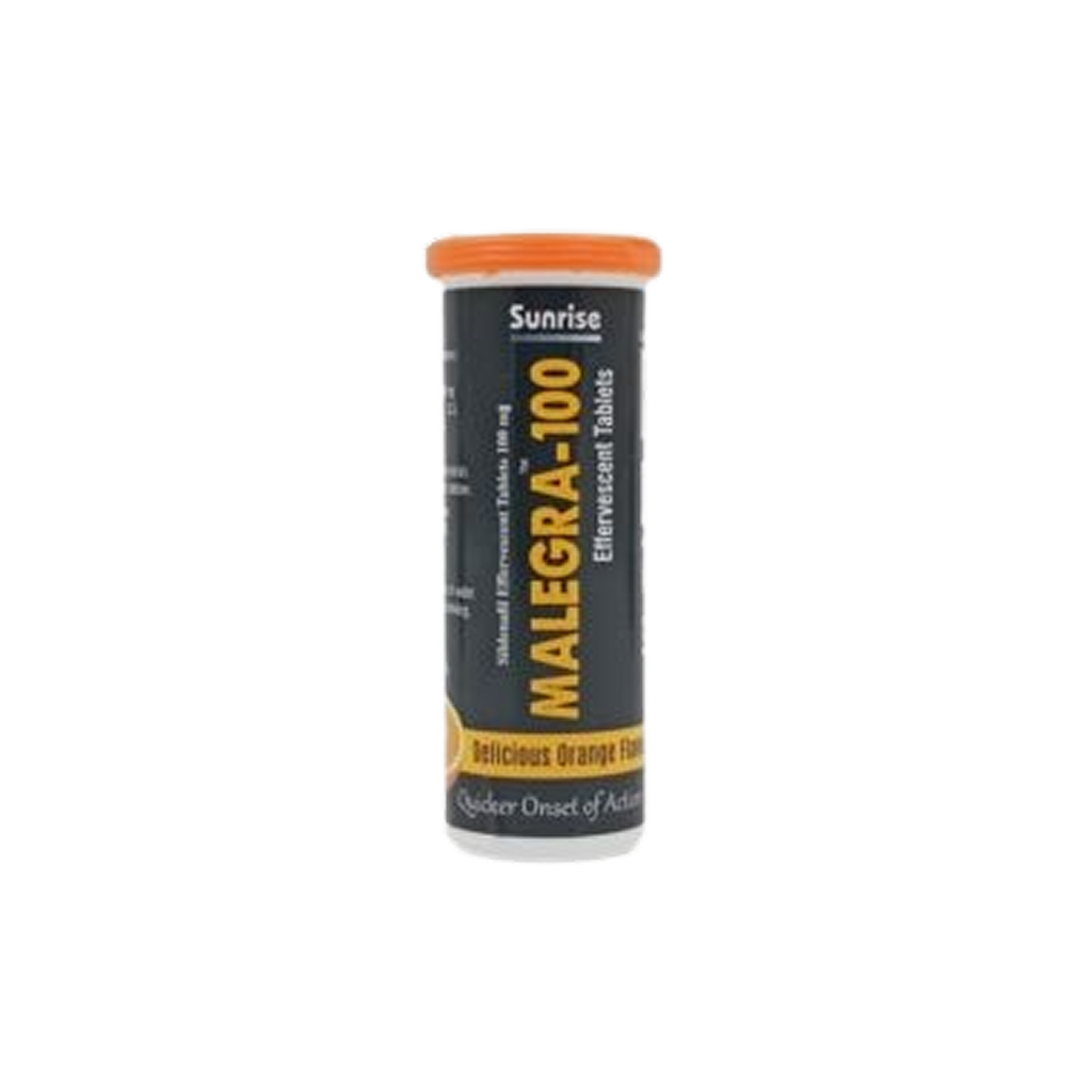 마레그라 발포정 (구연산 실데나필 Sildenafil Citrate 100mg)