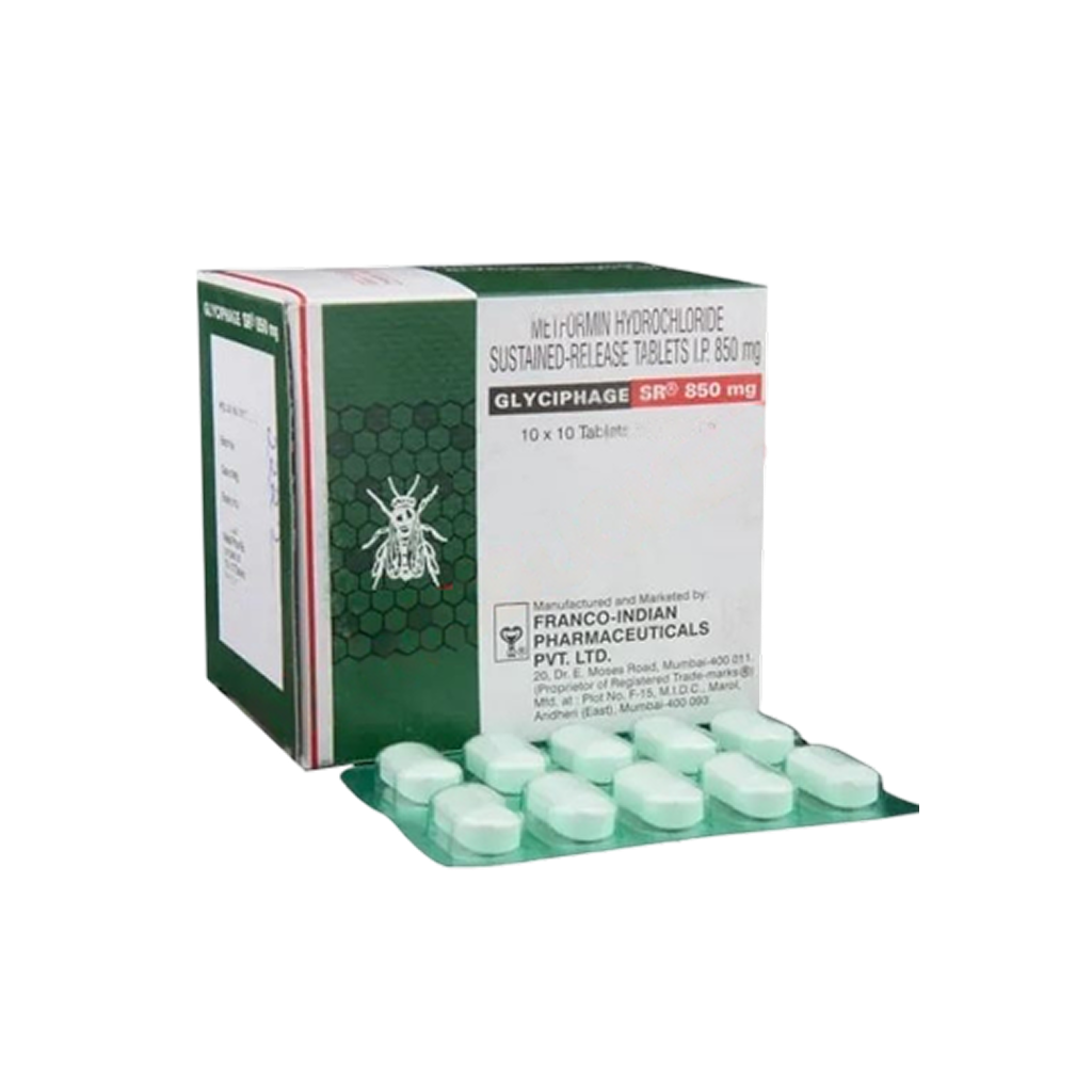 글리시파지 SR 850mg (메트포르민 Metformin Hydrochloride 850mg)
