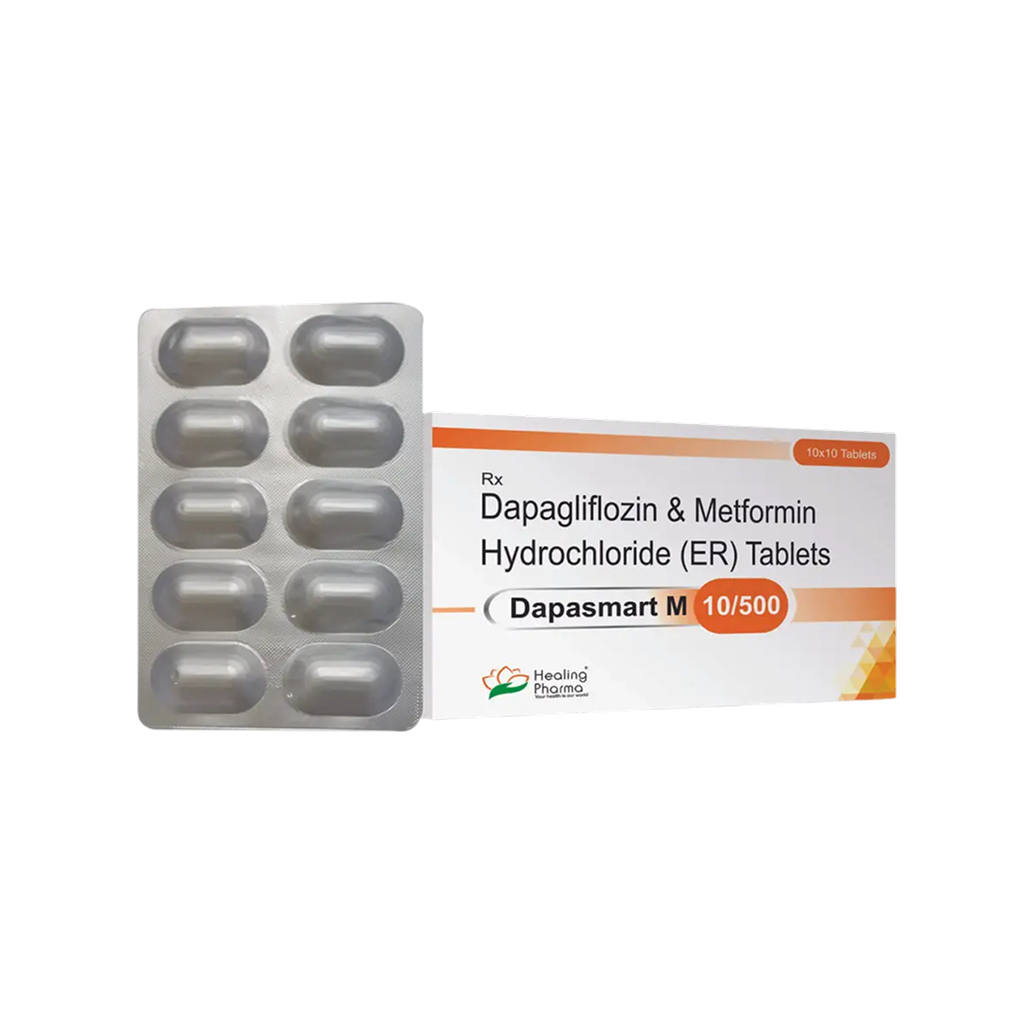 다파스마트 M 10/500 (다파글리플로진 Dapagliflozin 10mg + 메트포르민 Metformin 500mg)