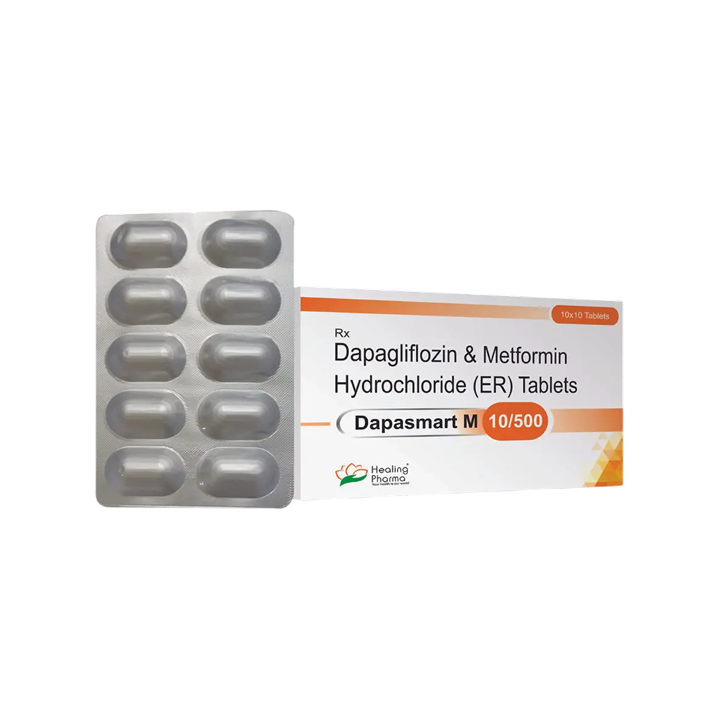 다파스마트 M 10/500 (다파글리플로진 Dapagliflozin 10mg + 메트포르민 Metformin 500mg)