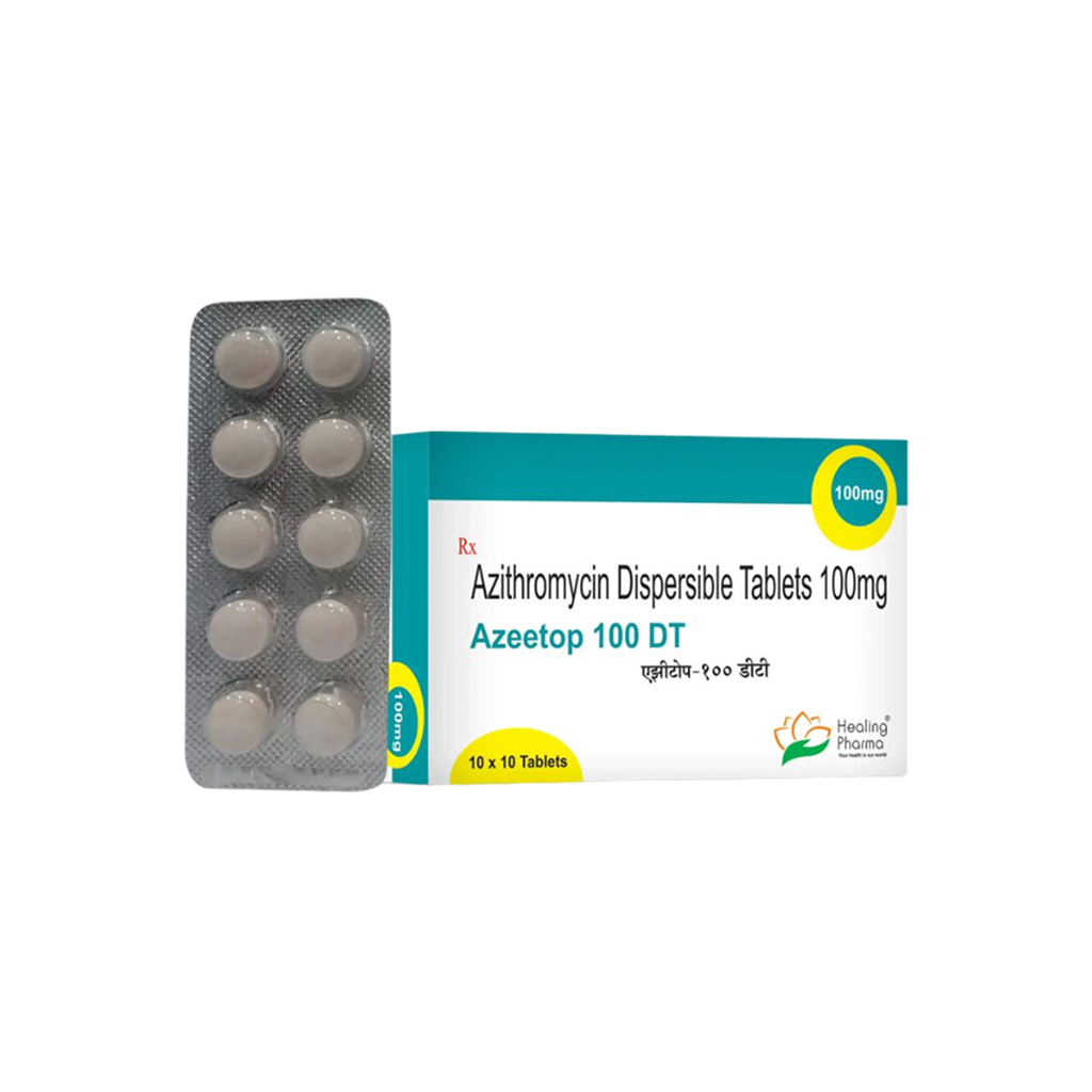 아지탑 100 DT ( 아지트로마이신 Azithromycin Dispersible 100mg )