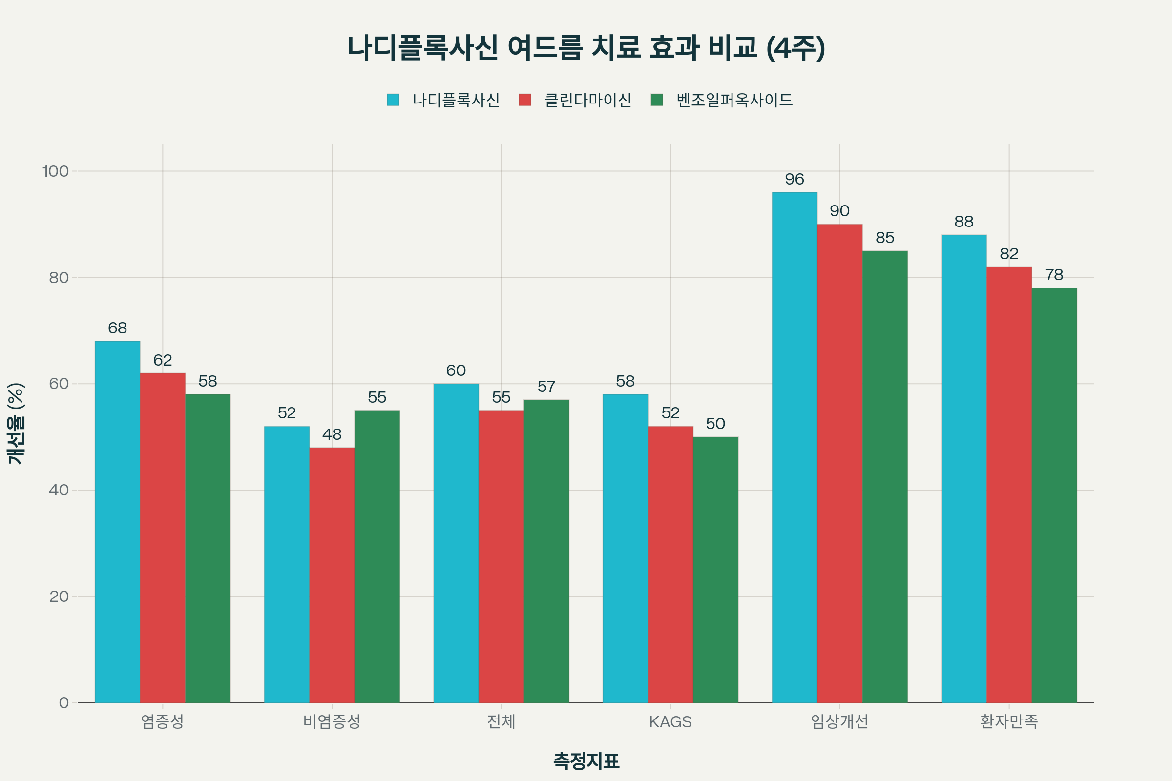 나디플록사신 효과